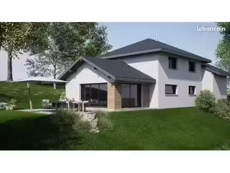 projet de construction d'une maison 142 m² avec terrain à charvonnex (74)
