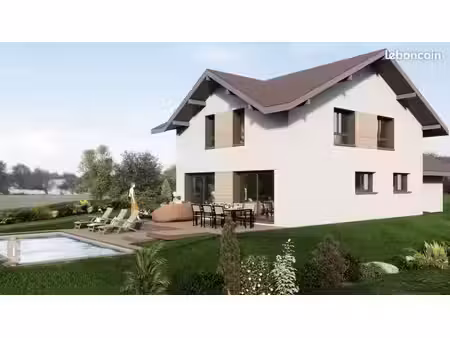 projet de construction d'une maison 130 m² avec terrain à dingy-en-vuache (74)