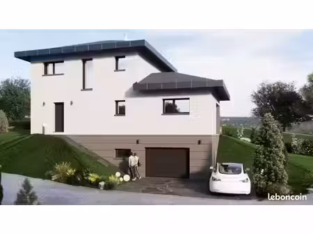 projet de construction d'une maison 113 m² avec terrain à groisy (74)