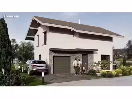 projet de construction d'une maison 90 m² avec terrain à la balme-de-thuy (74)