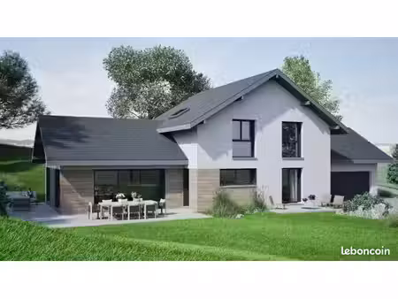 projet de construction d'une maison 150 m² avec terrain à minzier (74)
