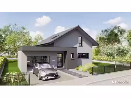 projet de construction d'une maison 110 m² avec terrain à valleiry (74)