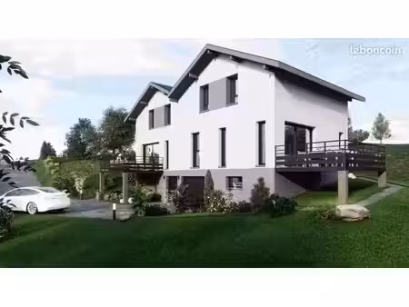 av - projet de construction d'une maison 91 m² avec terrain à brison-saint-innocent (73)