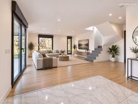 maison récente 130 m² – jardin – vue léman – chens-sur-léman