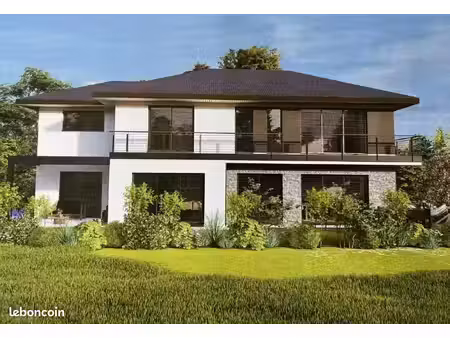 villa contemporaine neuve 184 m² – 4 chambres – terrain 630 m² – sévrier