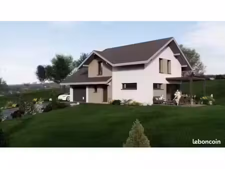 projet de construction d'une maison 110 m² avec terrain à villy-le-pelloux (74)