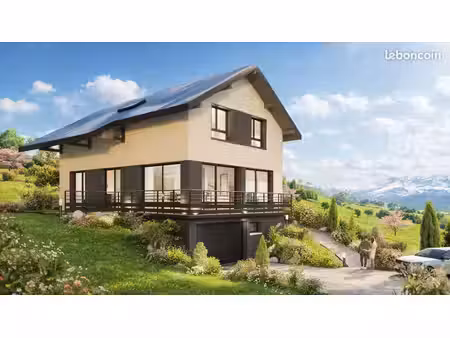 projet de construction d'une maison 140 m² avec terrain à scientrier (74)