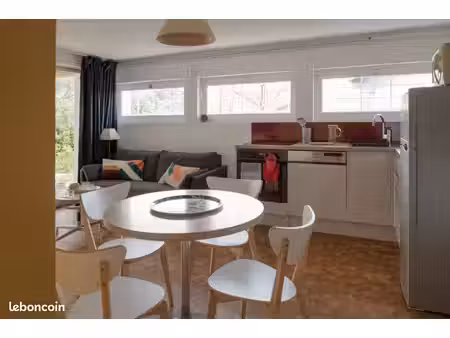 loue appartement t2 45m² avec terrasse et jardin - moyenne durée