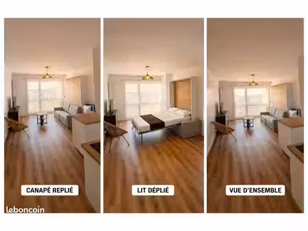 studio meublé 25 m² ?