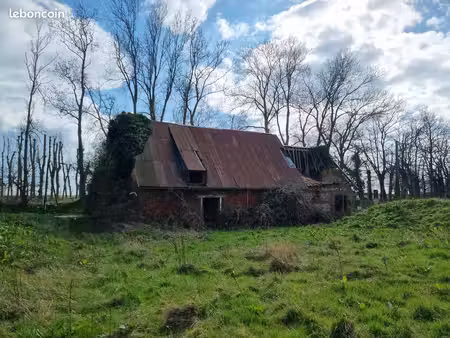 vends bâtiment 118m² à transformer habitation terrain 1259m² saint-vigor-d’ymonville