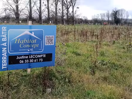 terrain 1 032 m² londinieres