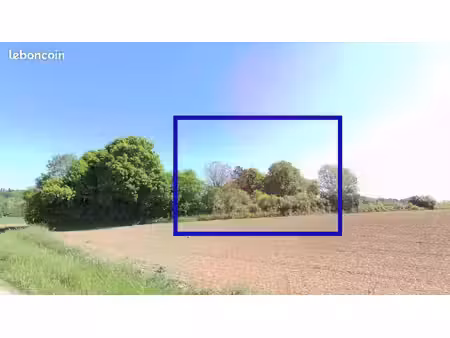 terrain 1000m2 non constructible