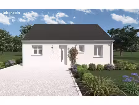 projet de construction d'une maison 70.24 m² avec terrain à bombon (77)