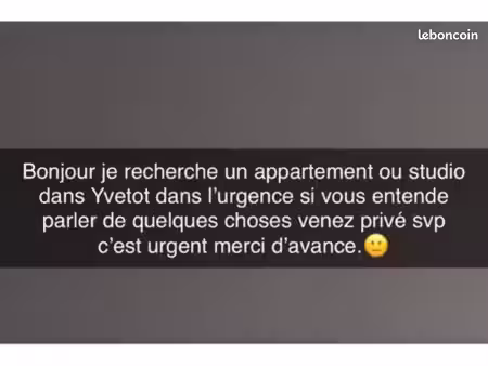 je recherche un appartement