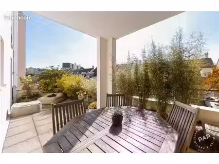 ◊ f2 (48 m²) meublé avec terrasse (22 m²) – 5 mn du rer a  forêt de st germain en laye