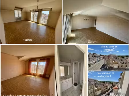 appartement 84 m² triel sue seine