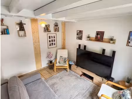 maison avec garage fermé cave et jardin