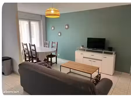 appartement (67m2) t3 à louer (2 chambres et meublé)