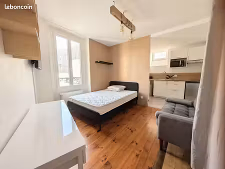 studio 17m2 meublé refait à neuf (centre-ville esbly)
