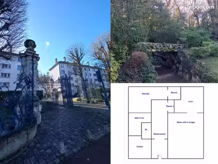 appartement 57 m² – bougival – résidence les lions – quais de seine