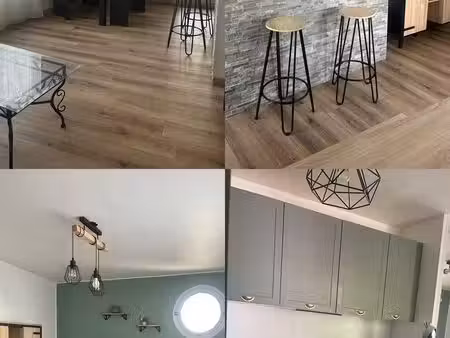 appartement t3 - 56m2 - meublé avec balcon