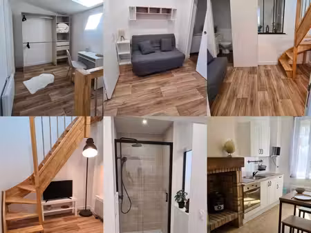 charmant studio t2 en duplex (30m2)