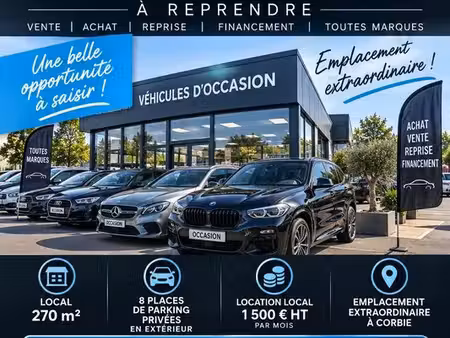 fond de commerce 230 m² corbie