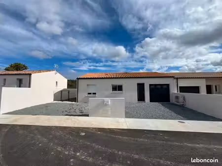 maison récente de plain-pied – mauzé-sur-le-mignon