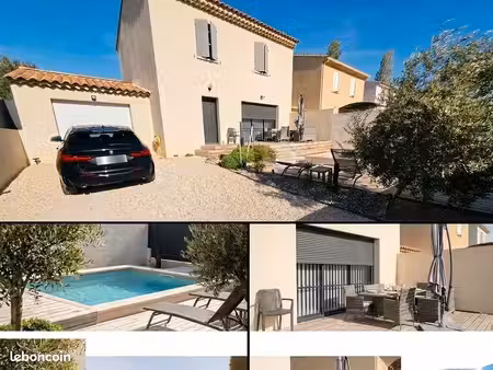 villa contemporaine 4 pièces 87 m² – piscine  terrasse en bois & garage – vedène