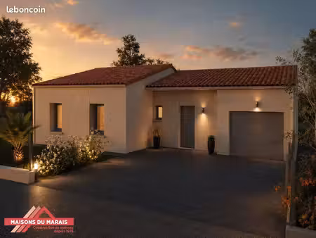 maison 95 m² avec terrain à villiers-en-plaine