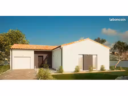 maison de 78.45 m² sur un terrain de 640 m² à pompaire en deux-sevres (79)