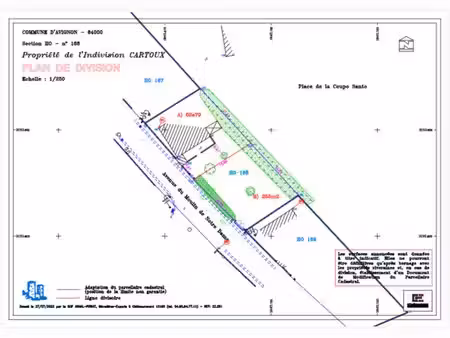 terrain de 255 m2
