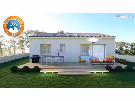 projet de construction d'une maison 62 m² avec terrain à loriol-du-comtat (84)