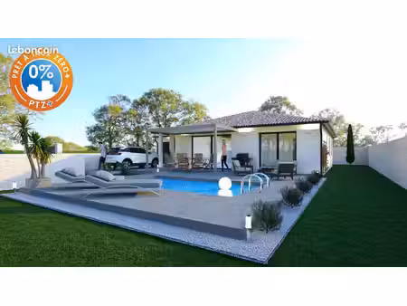 projet de construction d'une maison 90 m² avec terrain à sarrians (84)