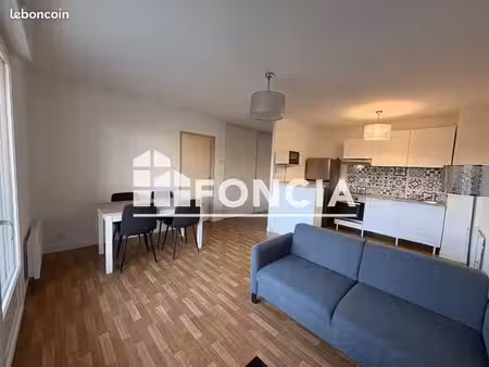 appartement meublé 3 pièces 57.19m² à louer 730 - poitiers 86000