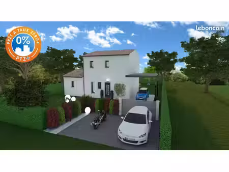 projet de construction d'une maison 94 m² avec terrain à lapalud (84)