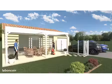 projet de construction d'une maison 60 m² avec terrain à loriol-du-comtat (84)