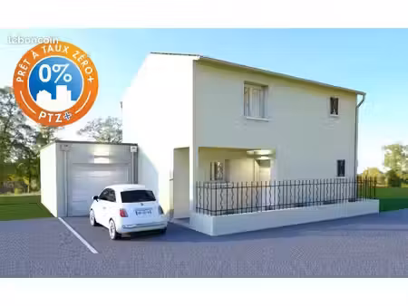 projet de construction d'une maison 75 m² avec terrain à malemort-du-comtat (84)