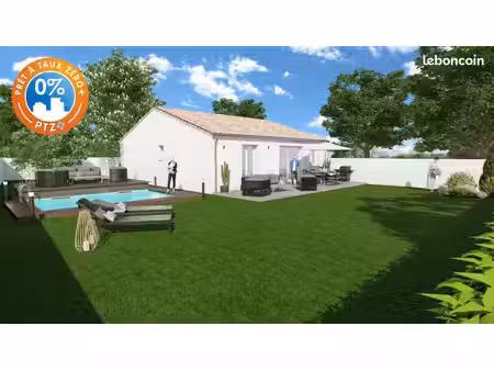 projet de construction d'une maison 85 m² avec terrain à rasteau (84)