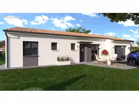 projet de construction d'une maison 88.12 m² avec terrain à verdalle (81)