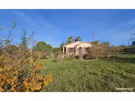 apt / luberon – maison avec vue  garage et terrain constructible