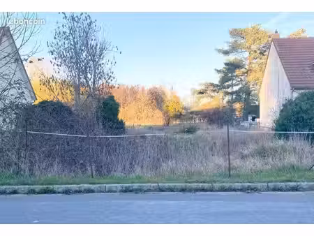 vend terrain à bâtir à loeuilly