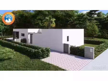 projet de construction d'une maison 100 m² avec terrain à modene (84)