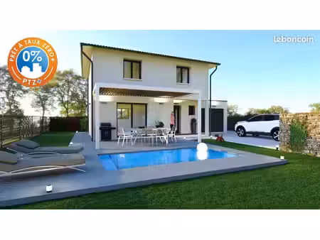 projet de construction d'une maison 110 m² avec terrain à violes (84)