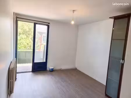 studio 18 m² avec balcon & parking — résidence st-pierre / hôpital