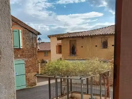 maison de village 70m2 dans le centre de verdun-sur-garonne