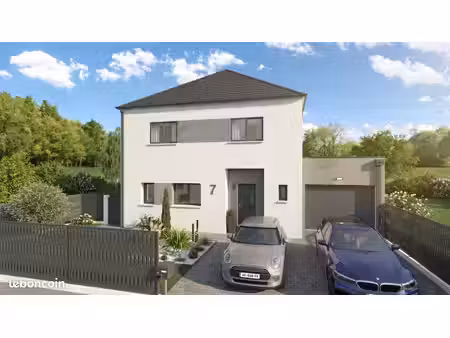 maison 165 m² avec terrain à domart-sur-la-luce (80)