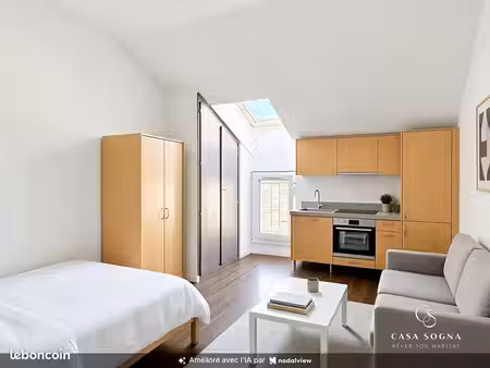 studio 1 pièce 20 m²