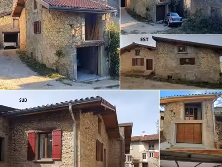 douvres - charmante maison de village t3 en pierre