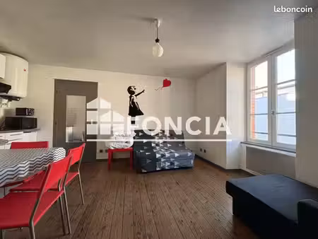appartement meublé 20.87m² à louer 490 - poitiers 86000